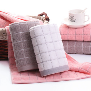 Wholesale pure cotton towels, thickened, soft, absorbent, polyester-cotton, all-cotton household face towels, gift embroidered, Gaoyang County factory pic 13