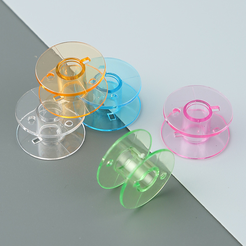 302 Color household small roll sewing thread, black, white and red pure color polyester thread, 10 pieces per pack, household hand sewing thread pic 5