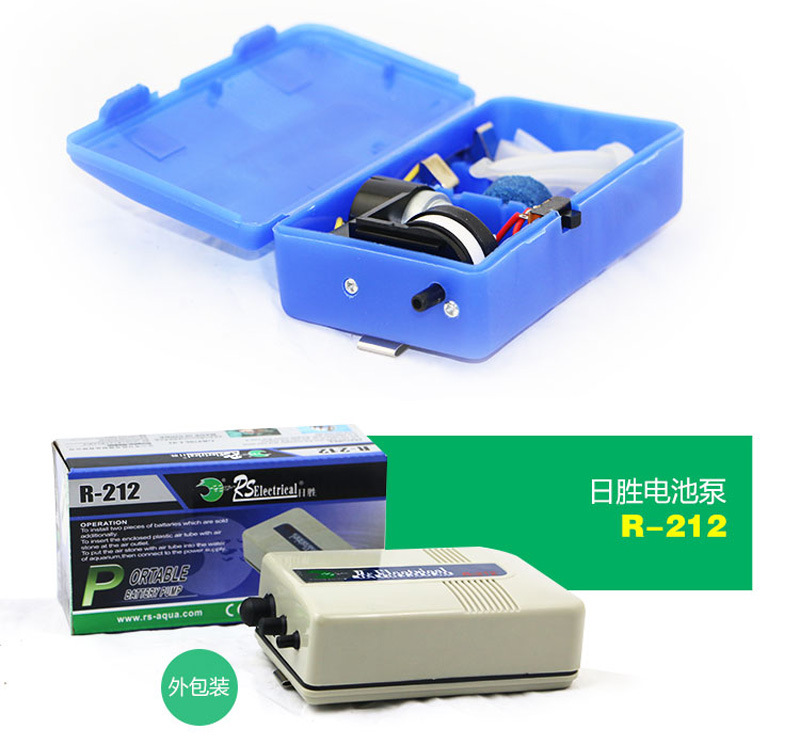 Risheng fish tank oxygen pump, dry battery oxygen supply pump, fish tank battery oxygen pump r-212 pic 38