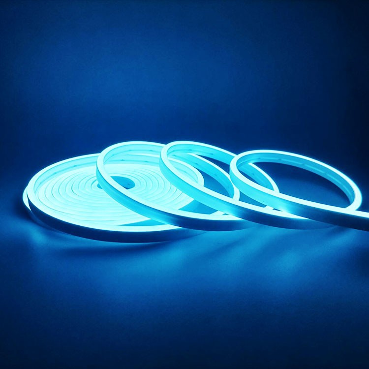 LED silicone neon light strip set: 12v low-voltage 6x12 high-brightness monochrome DIY-shaped decorative flexible line light pic 14