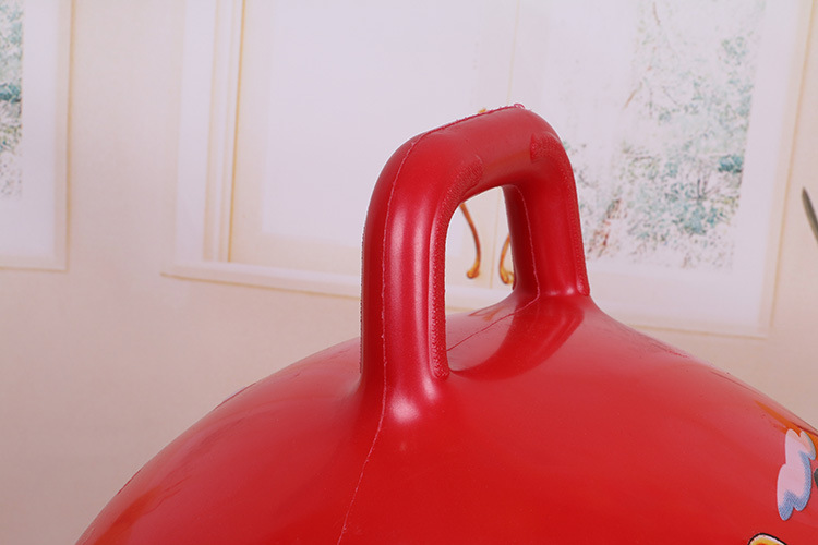 批发加厚手柄球 卡通充气球 儿童热爱手提玩具球 45cm手柄球详情26