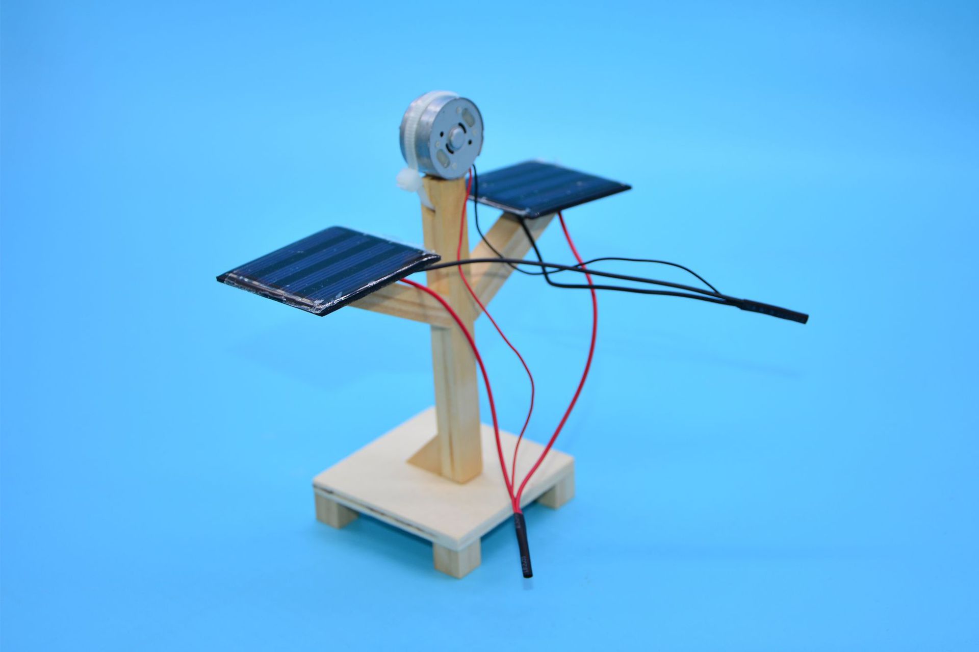 Solar fan science experiment, science and technology small project, DIY material package, science toys for primary and secondary schools, educational and educational pic 21