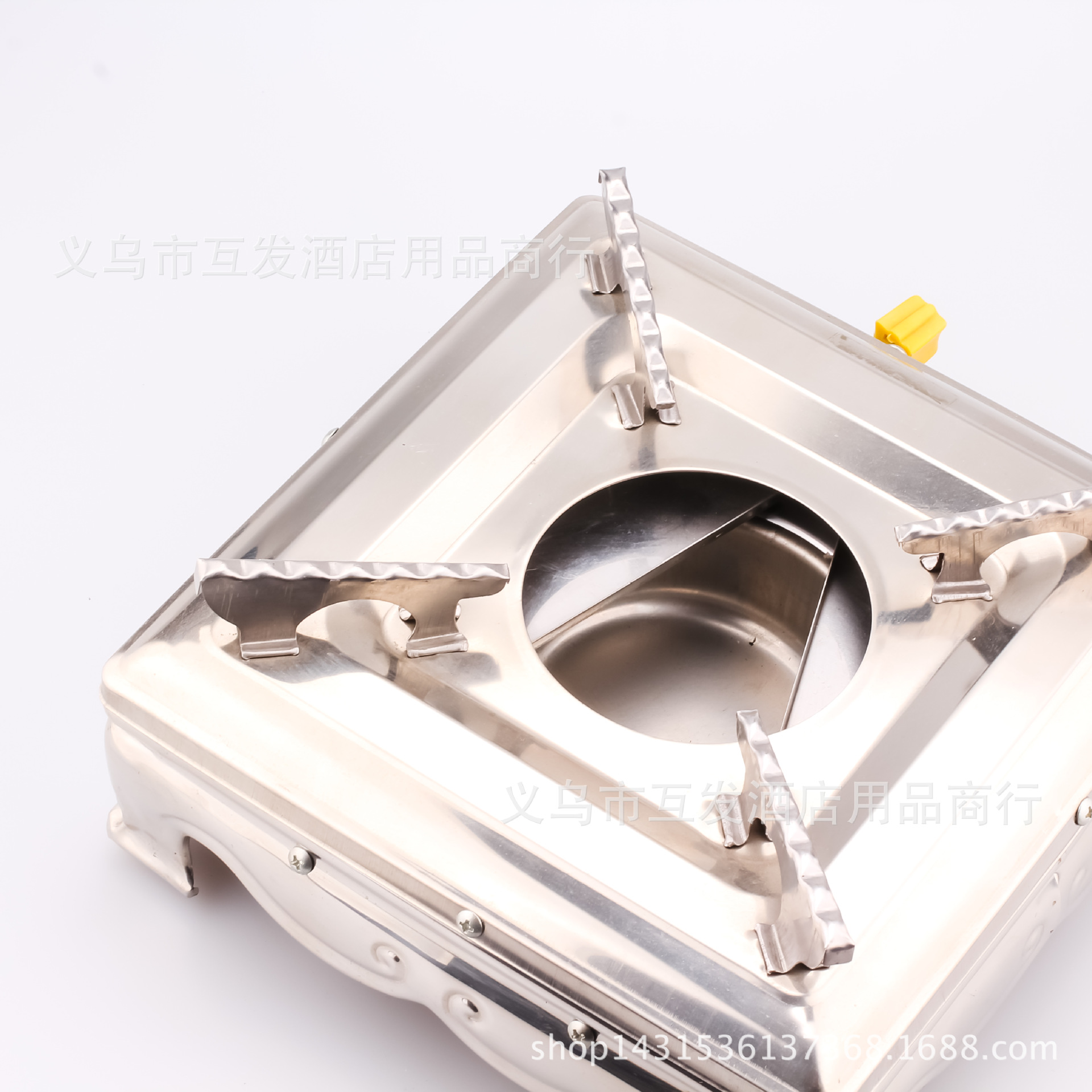 Hotel supplies: Litian Baishun alcohol stove, stainless steel square alcohol stove, self-service fast food stove, alcohol hot pot, alcohol stove, restaurant buffet, portable alcohol hot pot, alcohol stove, dining stove, kitchenware pic 4