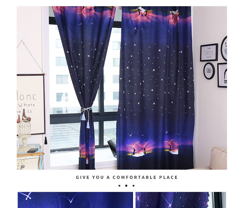 Curtains for shading, bedroom shading, privacy protection, dormitory shading, inss wind new style, heat insulation, rental room shading pic 26
