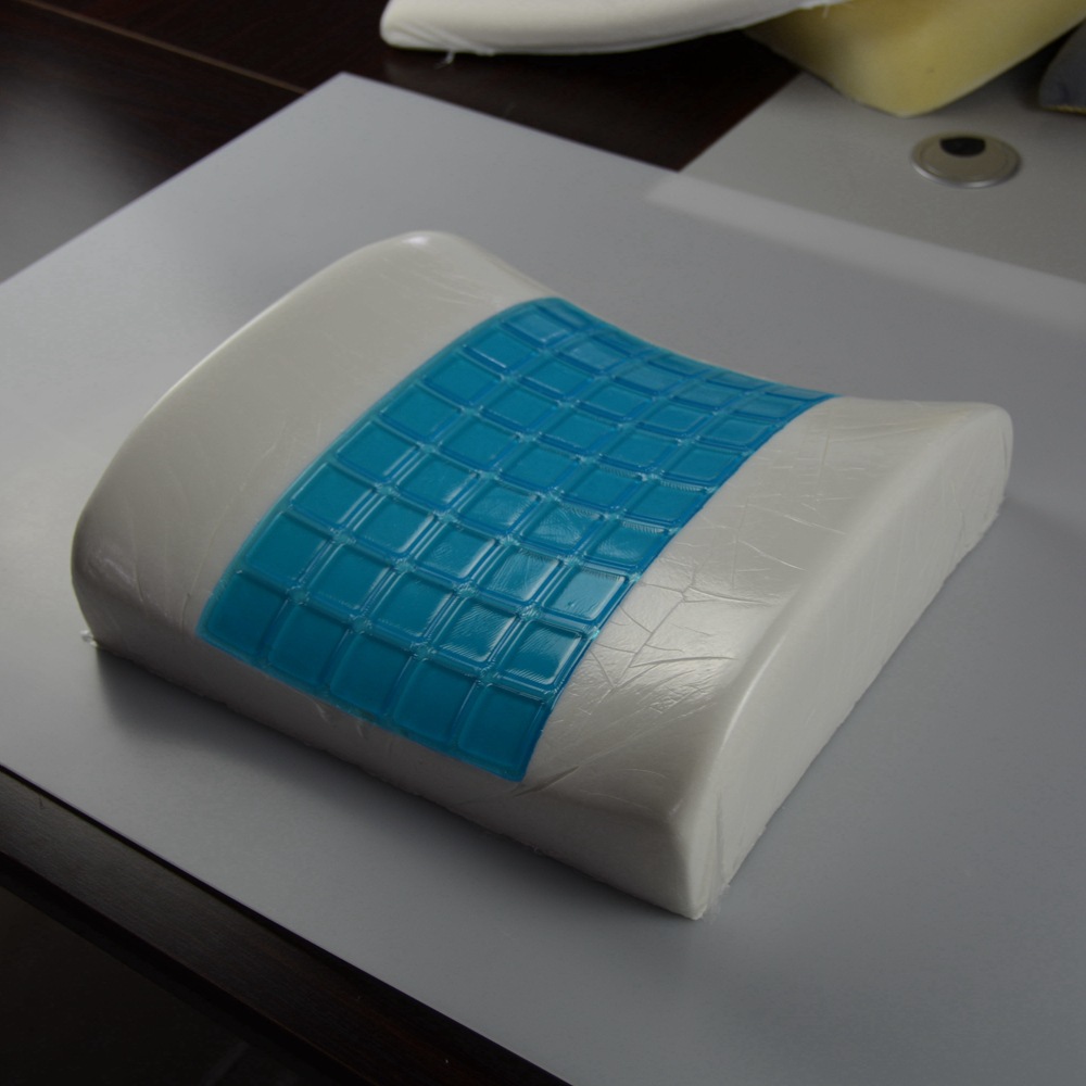 Fabricante almohada de gel memory cotton core almohada de espuma de memoria lenta rebote almohada de espuma de memoria almohada de pan helado de verano almohada de silicona pic 12