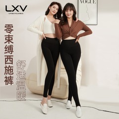 秋冬特厚加绒打底裤女外穿保暖棉裤高腰瘦腿一体裤羊毛加厚踩脚裤详情11