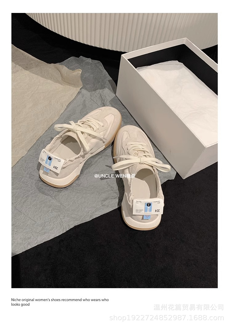 夏季新款低帮女鞋2023帆布板鞋韩版潮流百搭女士运动休闲阿甘薄款详情28