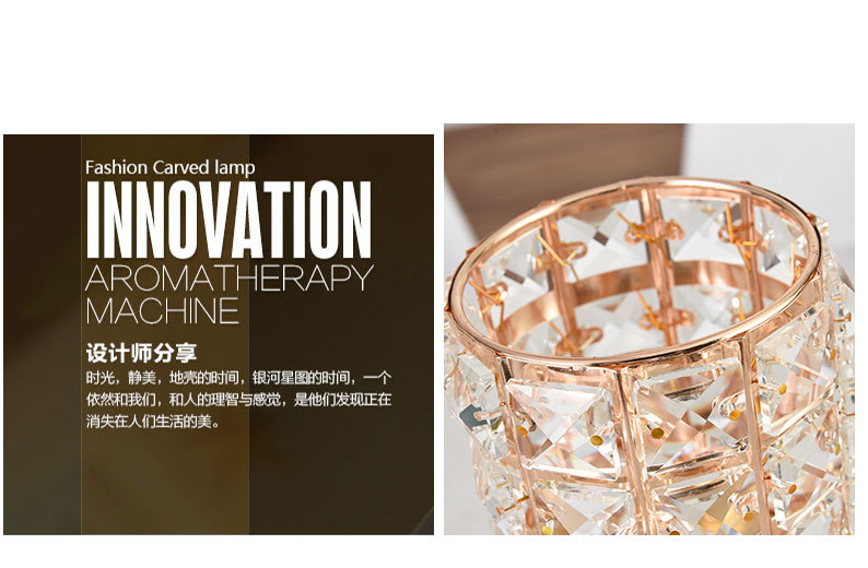 European-style golden crystal candlesticks, cross-border home decoration ornaments, ironwork candlesticks, wedding and candlelight dinner props pic 22