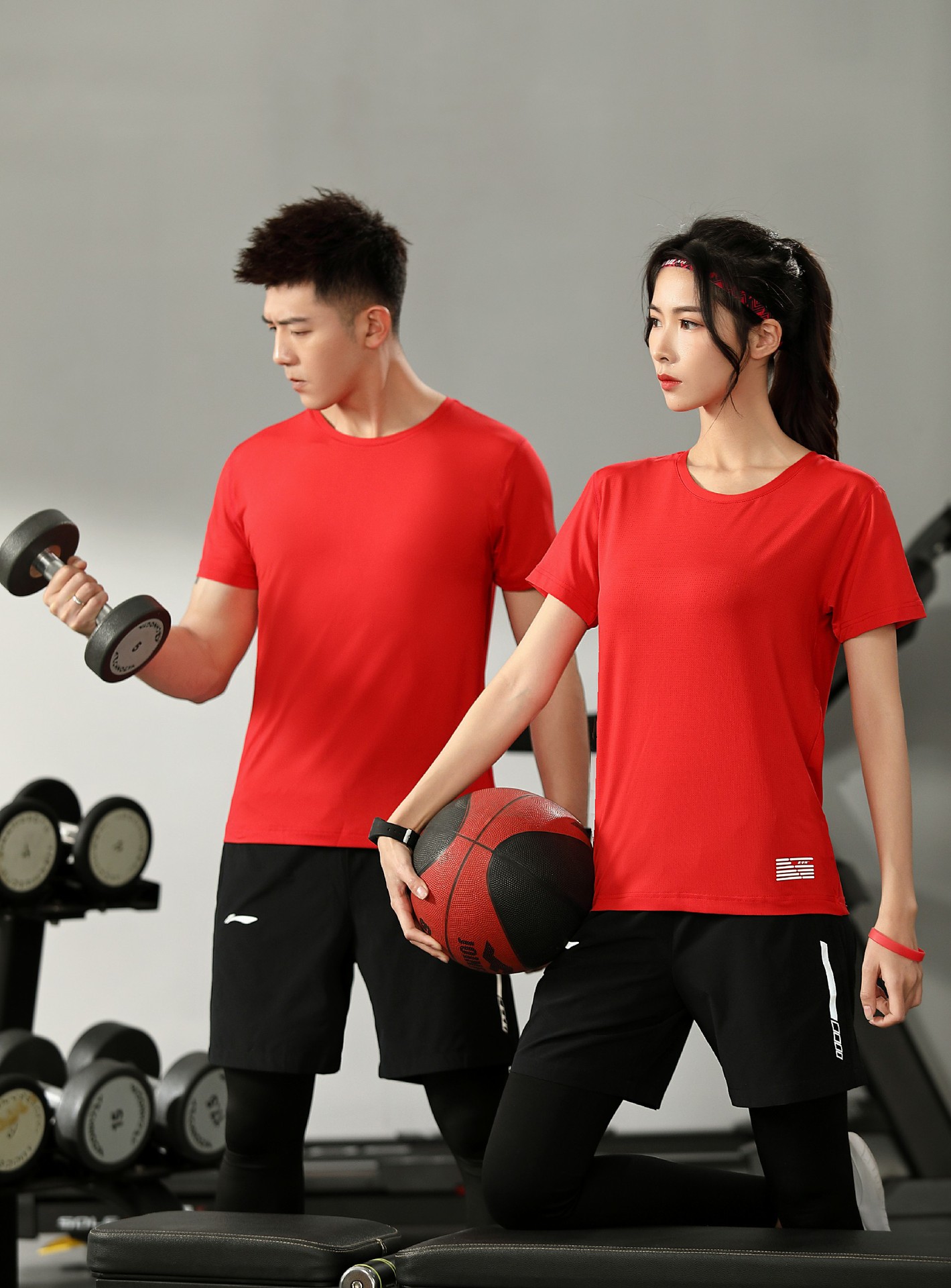 冰丝速干衣T恤定印制logo工作服短袖圆领运动户外跑步文化广告衫详情33