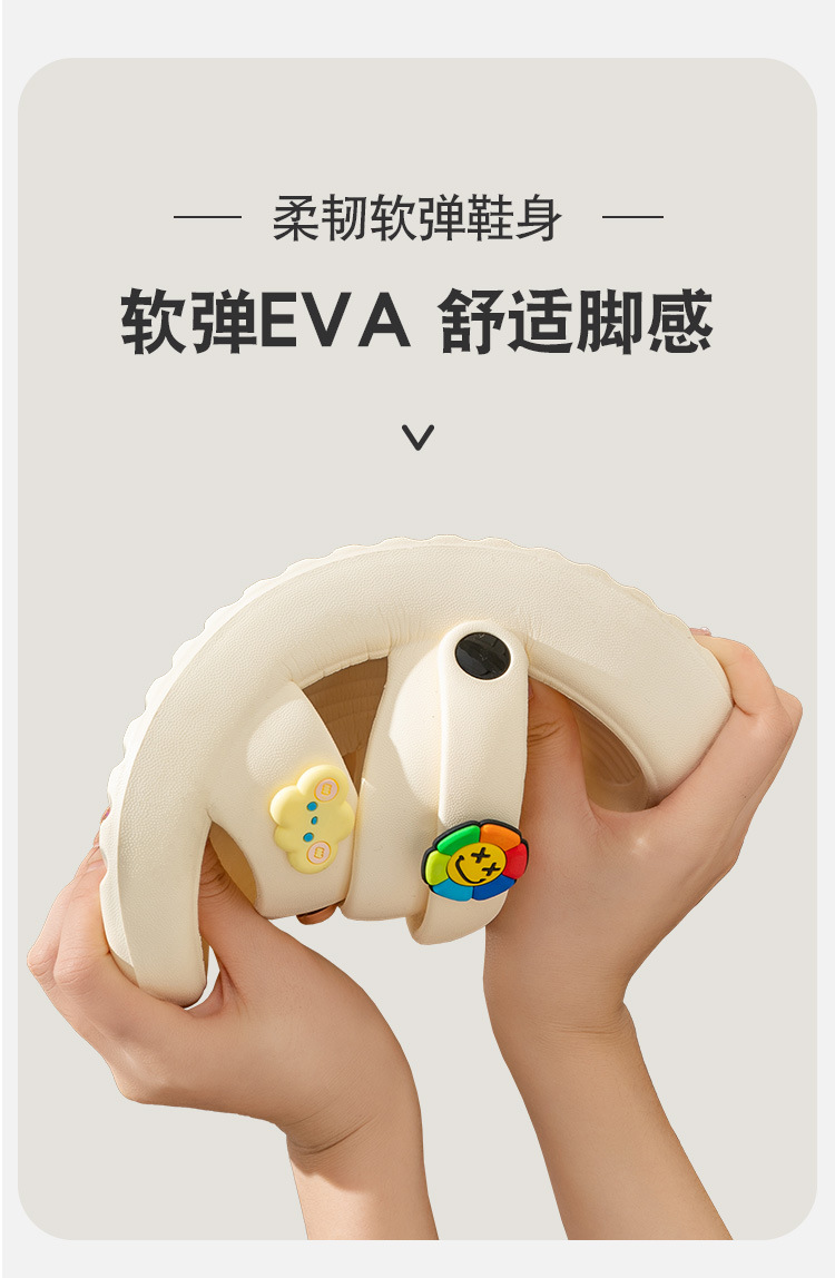 2024新款平底女式凉鞋时尚外穿夏季厚底不滑凉拖可爱沙滩海边拖鞋详情7