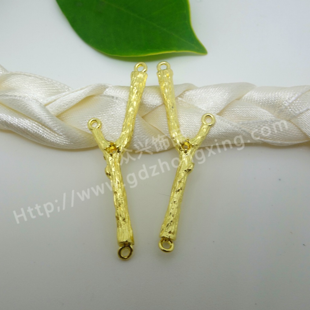 众兴古风diy饰品发簪胸针配饰树枝花树叶流苏吊挂件配饰材料步摇详情1