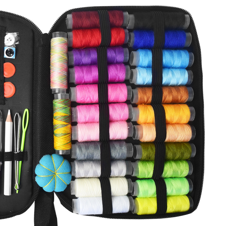 Factory wholesale Amazon sewing kits, sewing sets, home sewing combination sets of 90 pieces, 97 pieces and 98 pieces pic 23