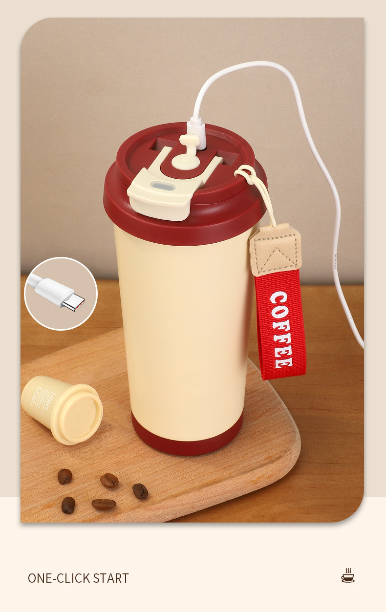 自动搅拌杯全充电款磁力电动新款便携提绳316不锈钢保温咖啡杯详情17