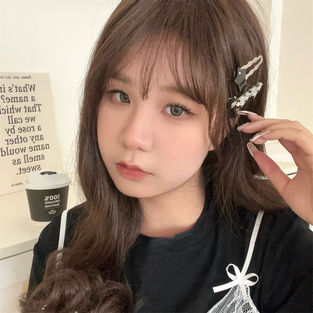 Versatile Y2K fashionable spicy girl style star hair clip, girl side bangs clip, sweet and cool dopamine crushed hair clip hair accessory pic 25