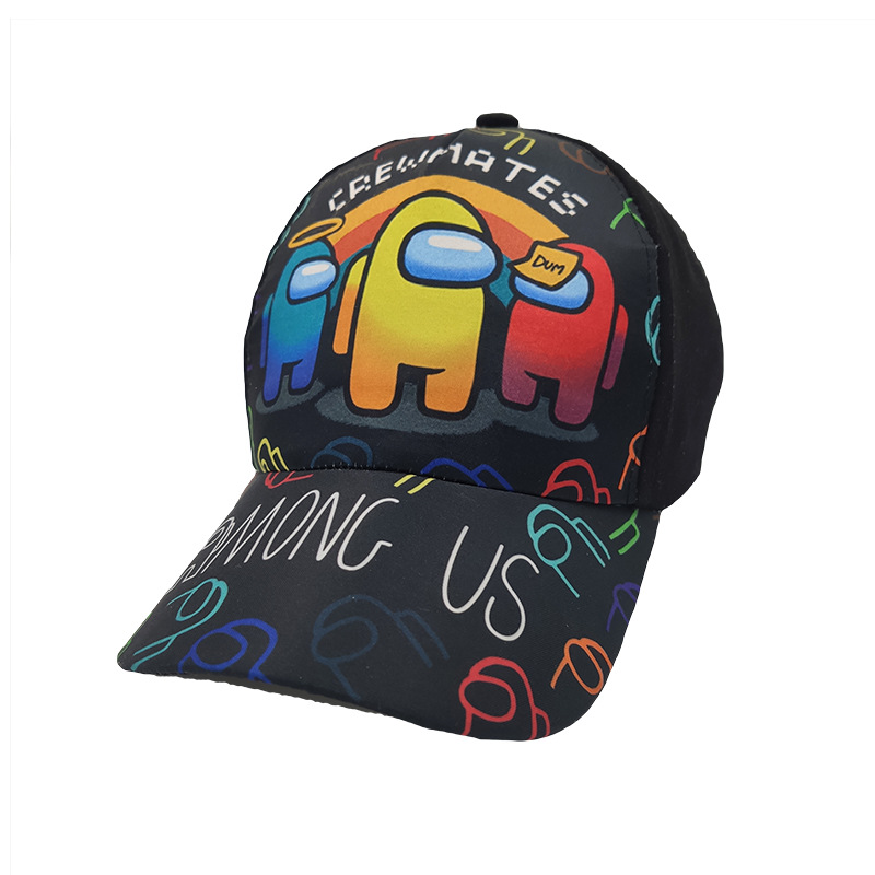 Among us baseball cap game series peripheral Space Werewolf Kill printed embroidered student baseball caps pic 12