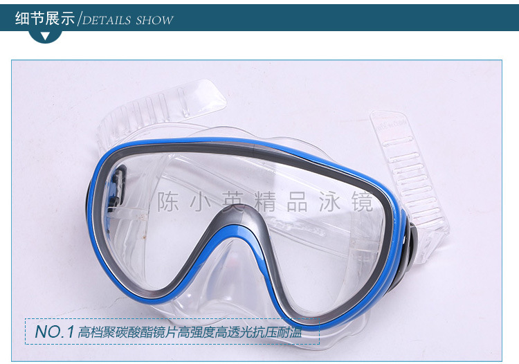 Factory direct sales of three treasures of snorkeling goggles, semi-dry breathing tube sets, and outdoor diving equipment wholesale pic 5