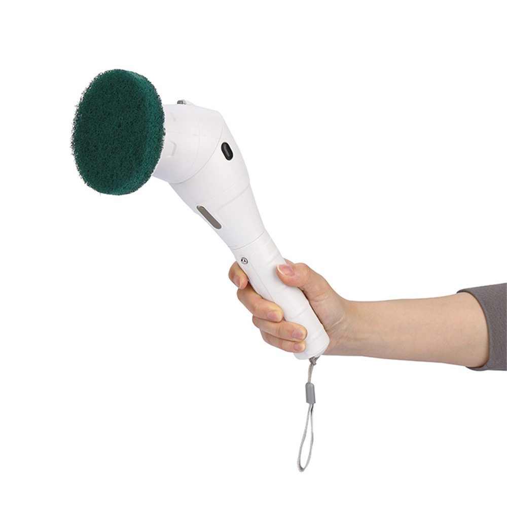 The new electric cleaning brush features an 8-in-1 display screen, three-position rotatable night light, and is a multi-functional waterproof wireless cleaning brush pic 31