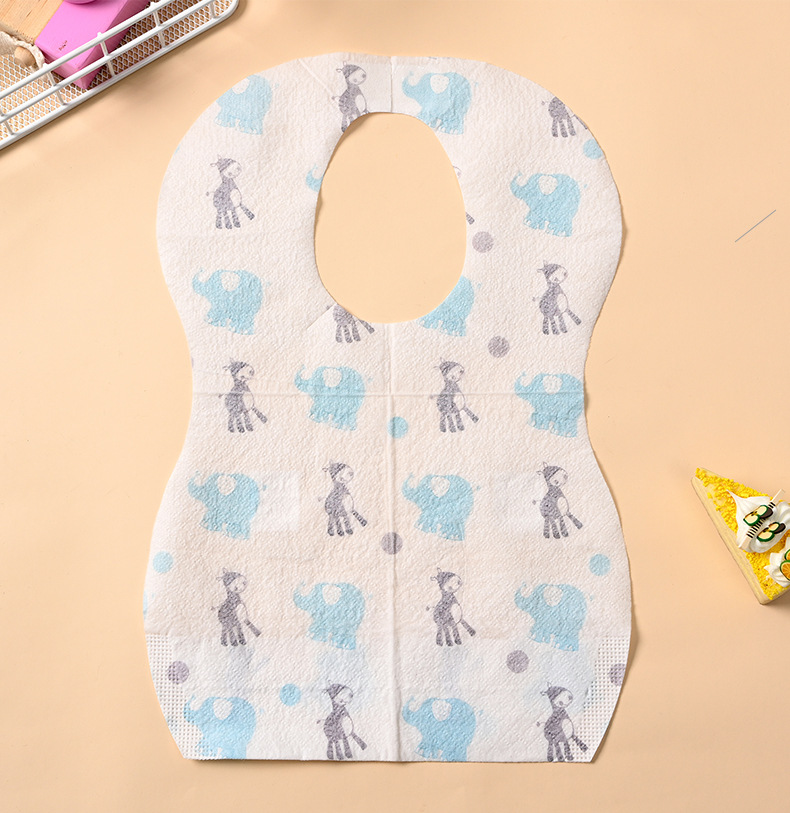 婴儿一次性口水巾儿童吃饭围嘴 婴儿母婴用品 批发儿童口水兜详情8
