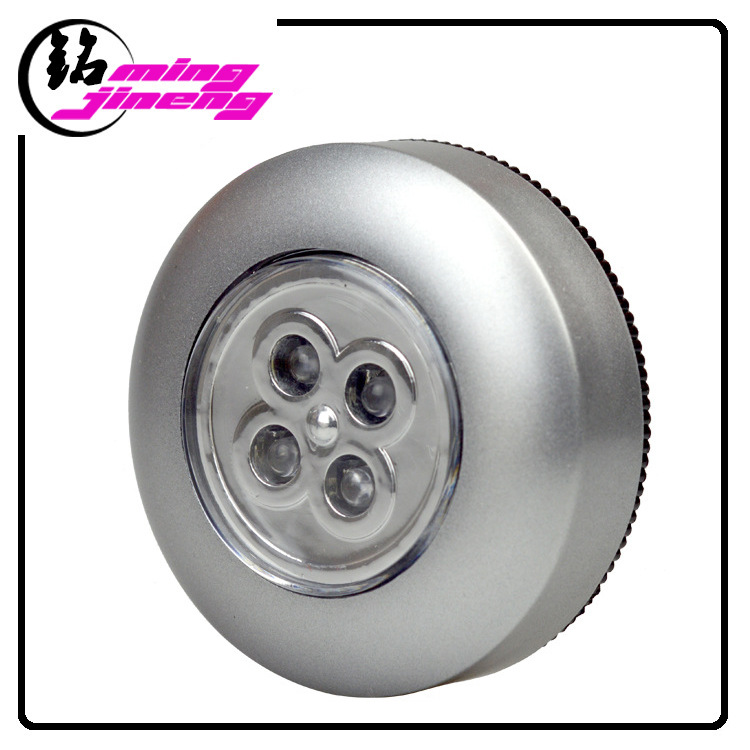 跨境圆形LED拍拍灯室内橱柜灯 高亮触摸灯车载阅读小夜灯创意批发详情6