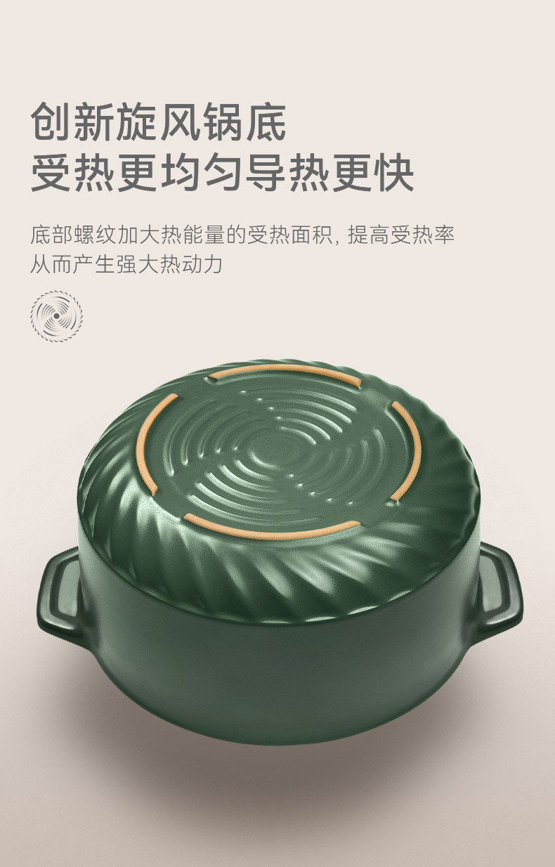 Nordic-style color-blocking clay pot stew pot, household gas open flame high-temperature resistant ceramic fashionable soup pot 煲仔饭 porridge pot pic 10