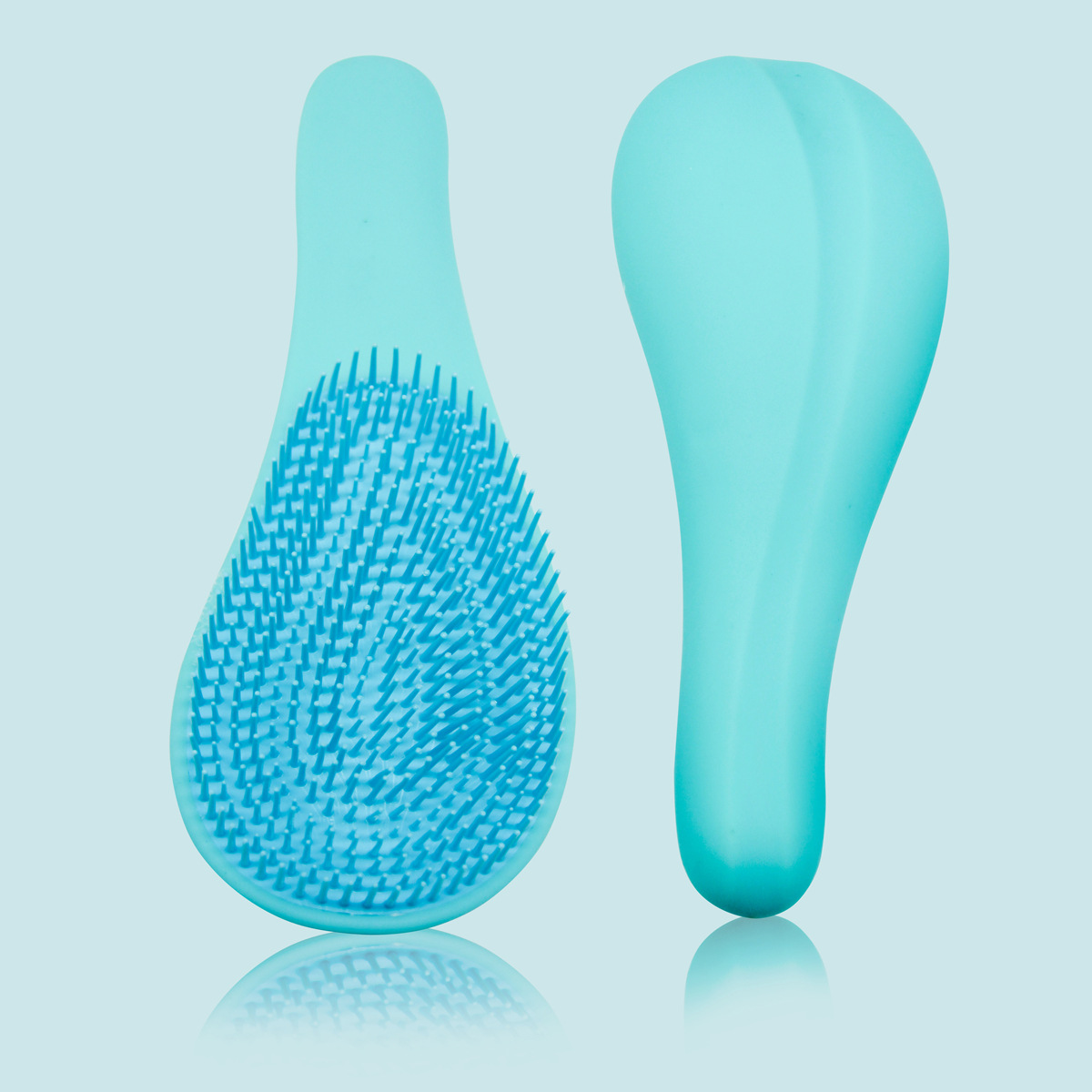 现货批发塑料气囊贵妇按摩梳美发卷发梳 顺发梳平底梳子方形梳详情7