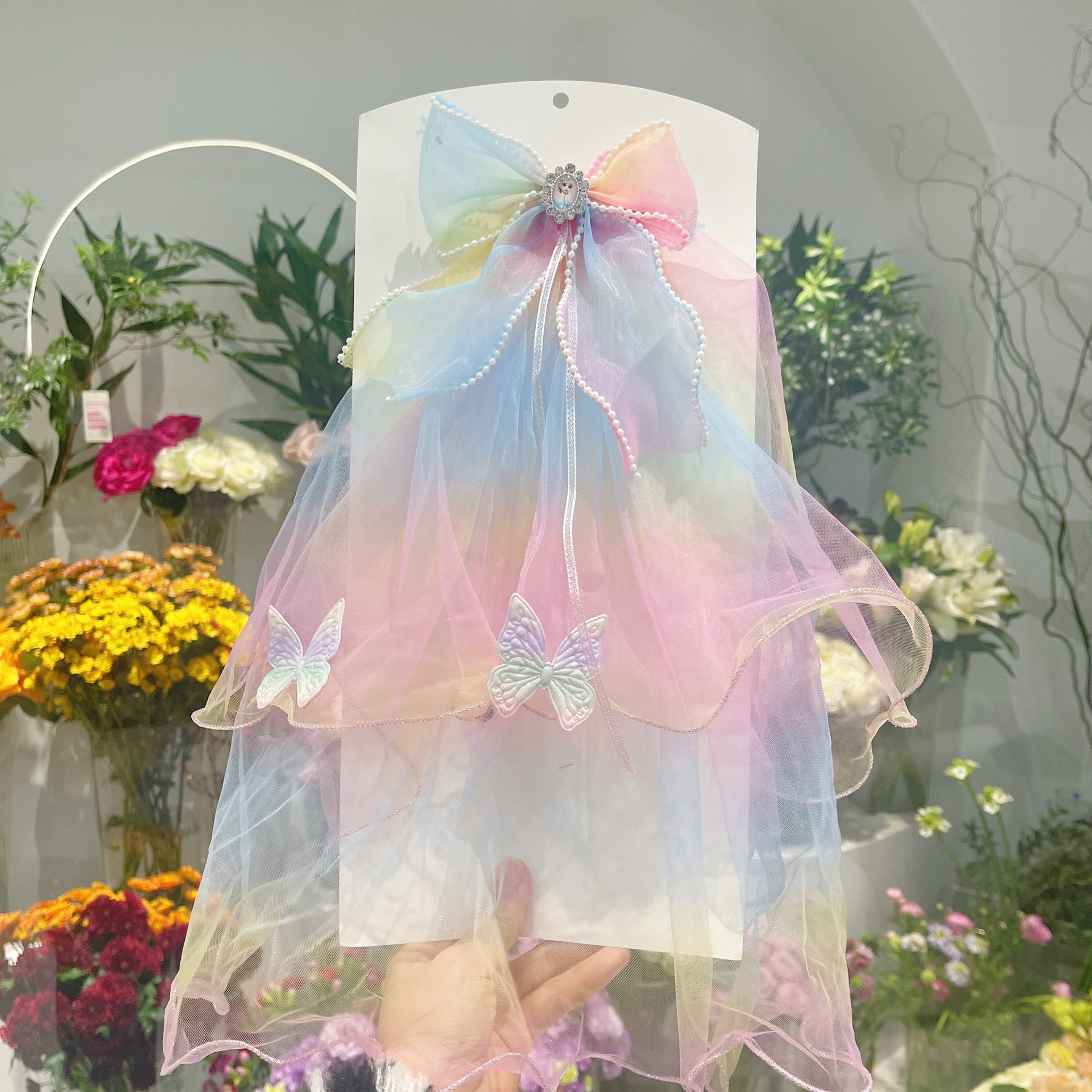 儿童发夹可爱库洛米发饰小女孩蝴蝶结发夹宝宝洛丽塔装扮饰品发卡详情8