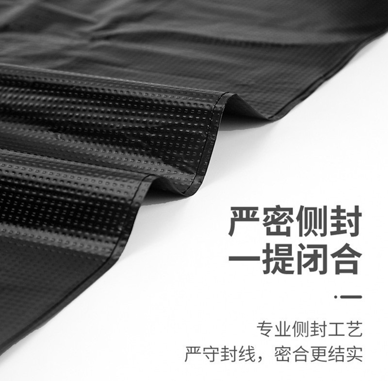 【50个装】垃圾袋家用黑色加厚手提背心式一次性厨房卫生间塑料袋详情14
