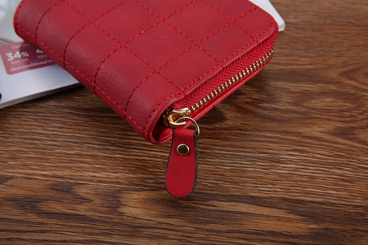 2023韩版迷你小钱 包女包短款拉链短款可爱零钱包学生绣花钱包女详情13