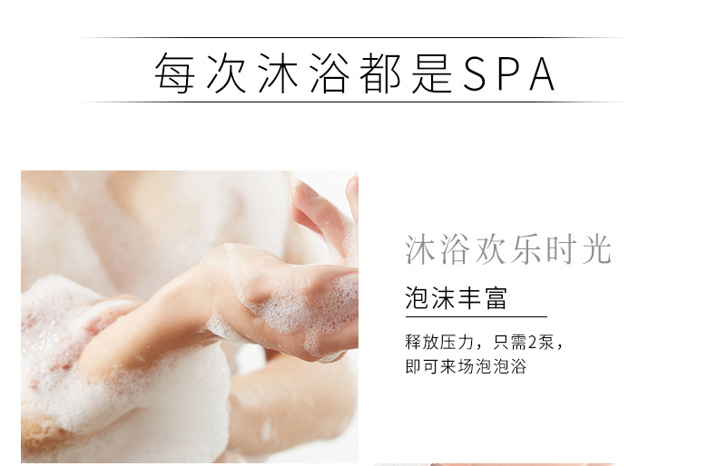 Wholesale manufacturer of long-lasting fragrance body wash, genuine jasmine perfume body wash, skin-nourishing and moisturizing body wash pic 10