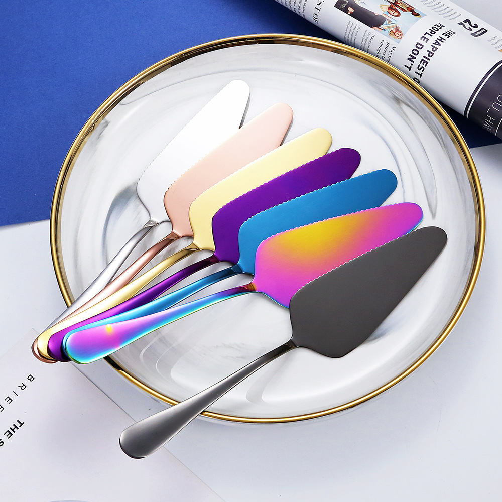 卡通不锈钢餐具勺子叉子创意陶瓷柄可爱儿童勺叉网红ins家用汤勺详情21