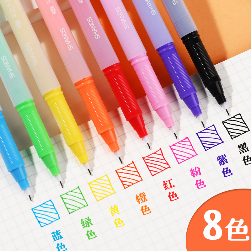 Shanzhi High-gloss pen, hand-drawn high-gloss white pen, art special pen, white outlining pen, student drawing pen, diary pen pic 5
