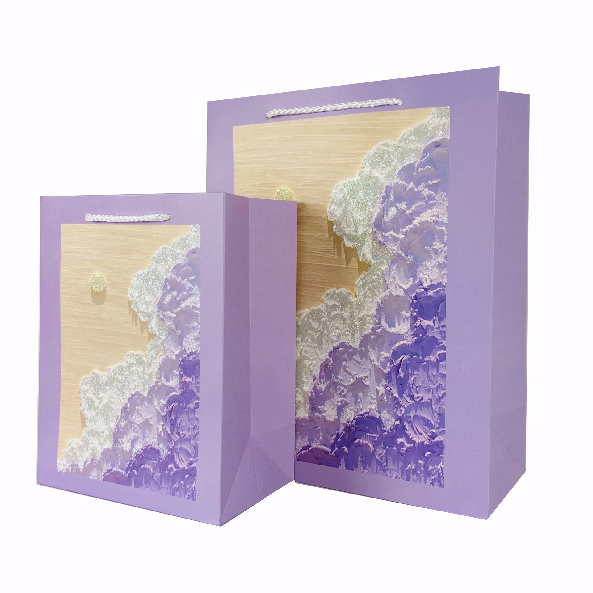 On Instagram, the world is full of romantic gift bags, with beautiful flowers, fresh scenery, and beaches. They are perfect for giving as gifts, birthday packaging, and handbags pic 9