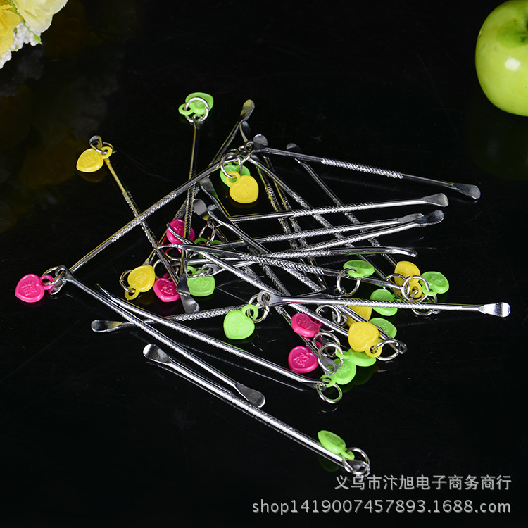 One-yuan Xinmeida iron wire pendant, white bucket ear spoons, 100 pieces each, one-yuan street stall goods, direct supply from the manufacturer pic 25