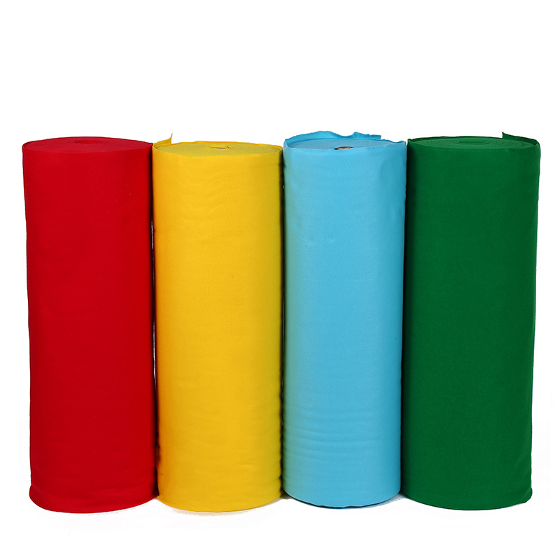Super soft non-woven fabric 1.5MM colored non-woven fabric diy European standard cotton felt fabric manufacturer direct supply pic 15