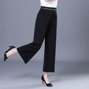 A stylish and elegant spring and autumn dress for middle-aged mothers, a long dress for women aged 40 to 50, a dress for middle-aged and elderly women pic 17