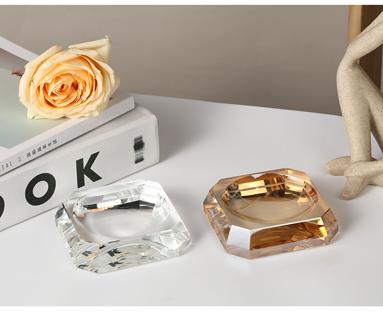 创意酒店宾馆旅社浴室肥皂盒玻璃香皂盒透明家用卫生间手工皂碟盘详情13