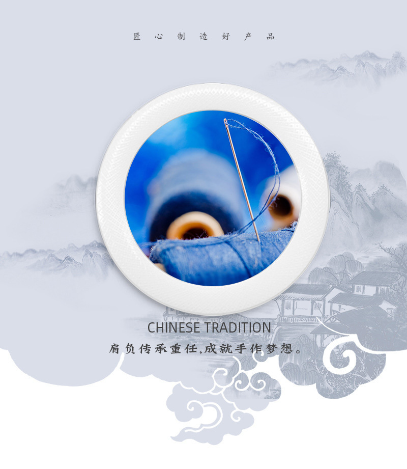 厂家批发家用手工修补针线小卷302宝塔涤纶彩色塑料芯缝纫线详情2