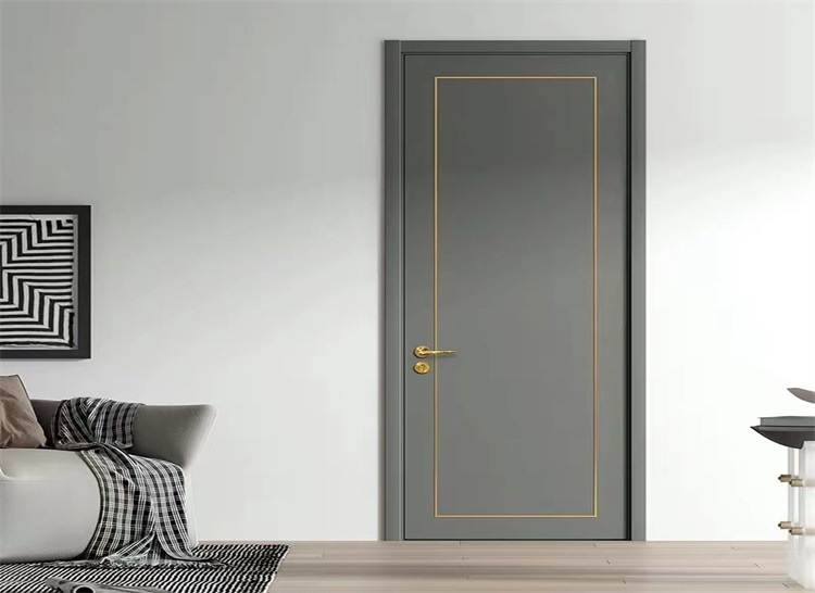 Factory direct sales of unpainted wooden doors, interior doors, bedroom doors, light luxury room doors, suite doors, solid wood doors, and undertaking project orders pic 3