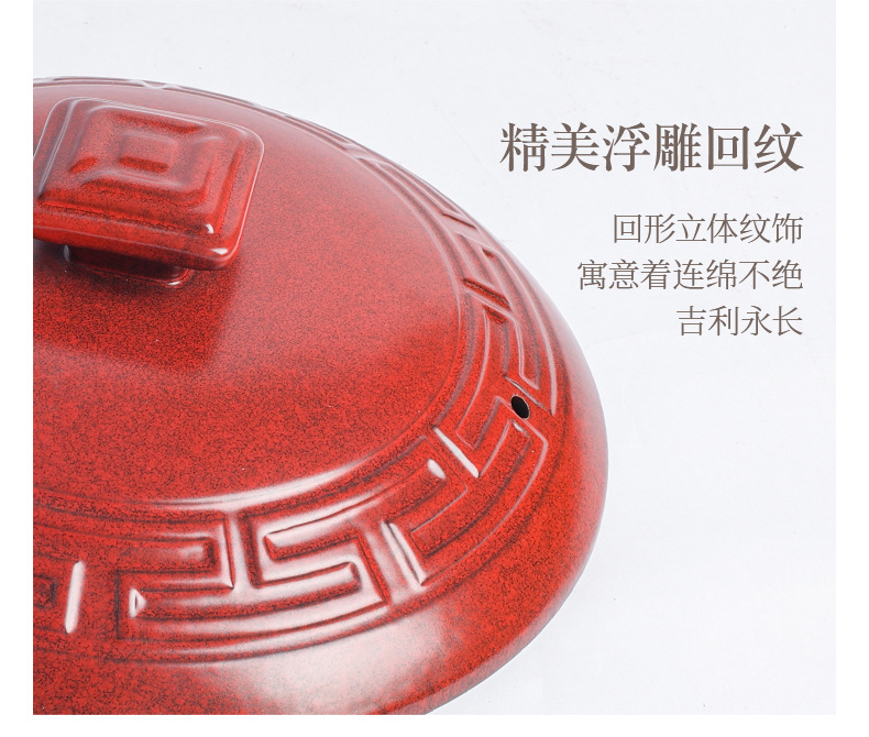 Tao Bao Wang clay Pot Stew pot household gas Chinese ceramic soup pot high-temperature resistant 煲仔饭 pot stone pot soup clay pot pic 25