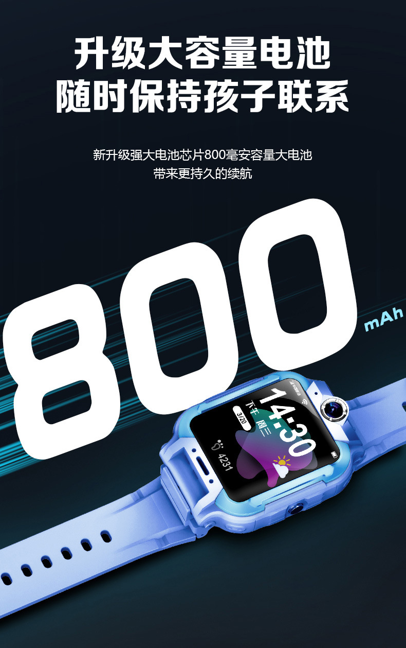 4G full network compatibility, primary school students, genius children, smartwatches, video calls, wifi smart positioning, waterproof for boys and girls pic 10