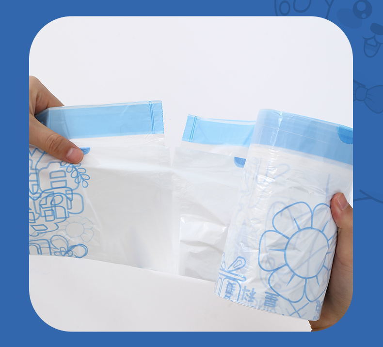 钱兔似锦一次性垃圾袋抽绳式家用厨房加厚办公室卫生间塑料袋批发详情11