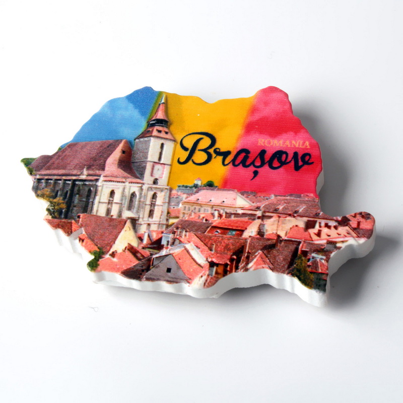  世界著名城市旅游纪念品 家居装饰 罗马尼亚磁性树脂冰箱磁贴现货批发 详情13