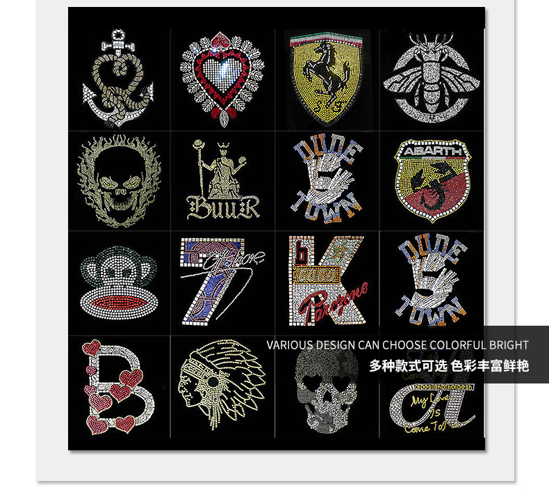 Water diamond mesh fabric, hot melt mesh diamond, diamond mesh adhesive backing can be used to stick sweaters, clothing, accessories and diamond stickers pic 6