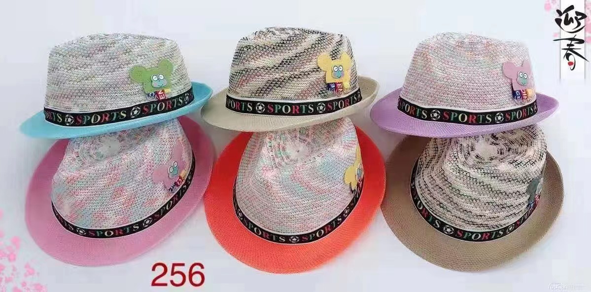 夏凉帽地摊景点热卖遮阳防晒大帽檐波浪草帽男女沙滩太阳帽10元详情40