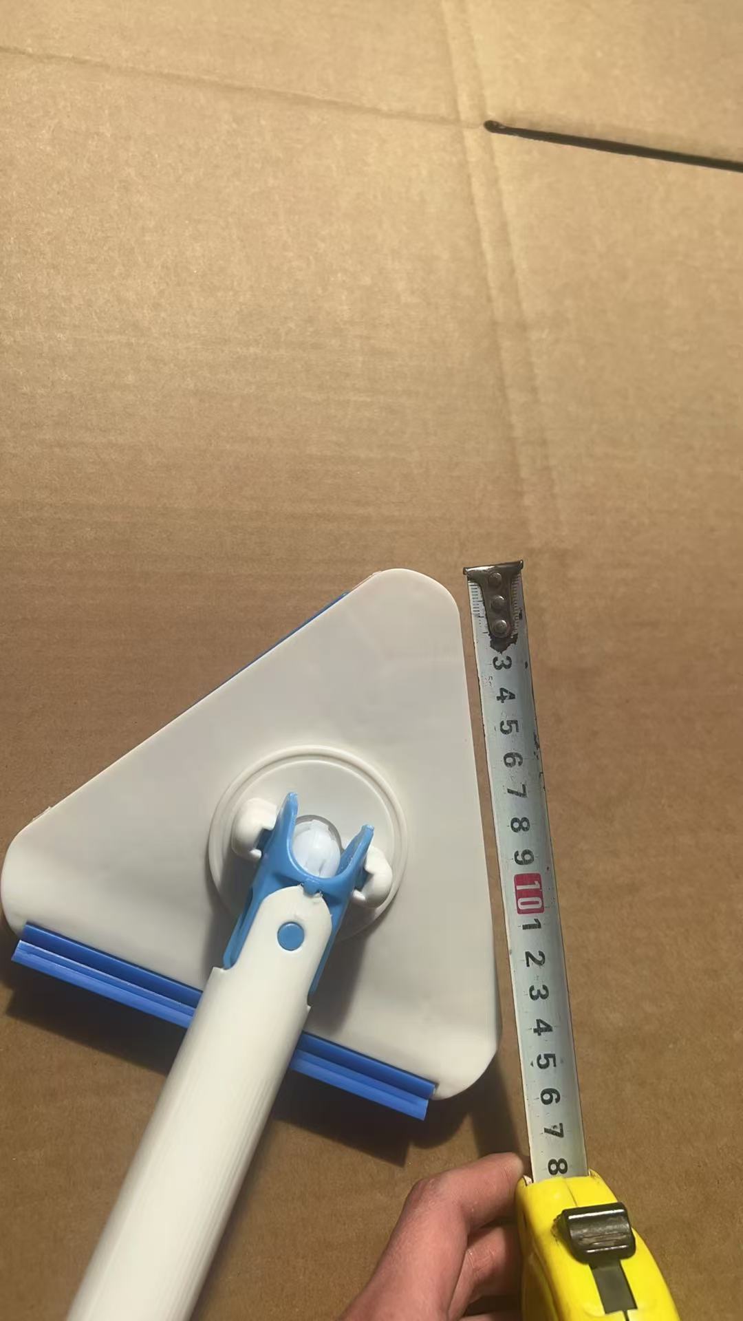 三角洗脸巾夹拖把加长杆自动夹纸家用万能型静电除尘洗脸巾专用详情14