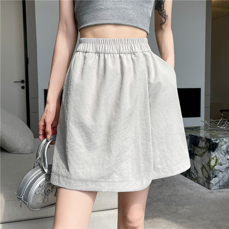 Two homemade, casual, versatile, solid color, irregular, unique, individual, fashionable and design-savvy skirts, pants and shorts pic 18