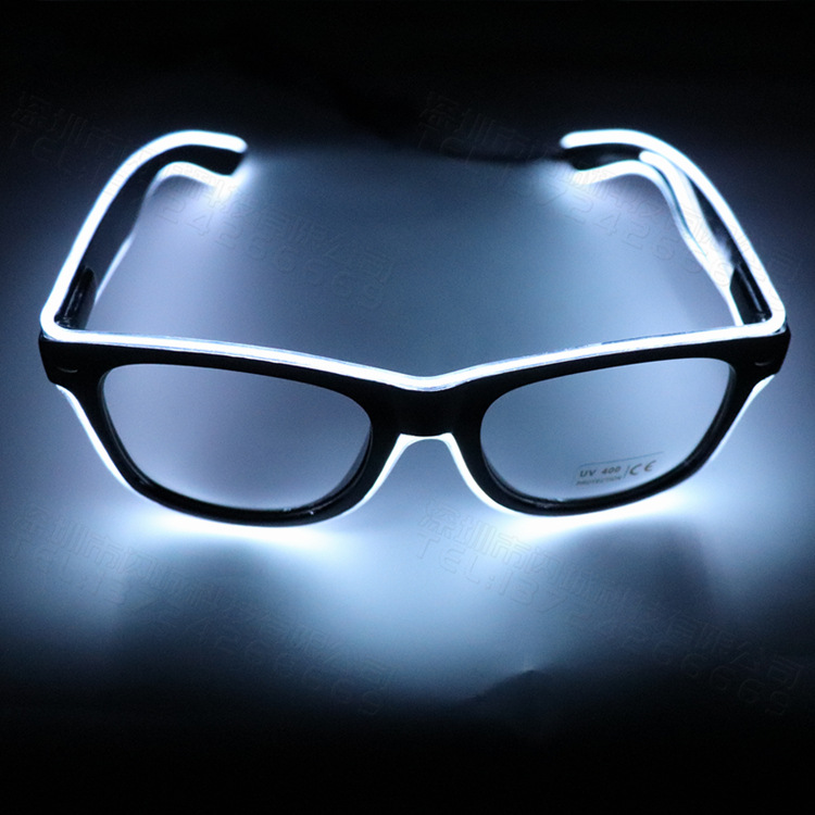 Illuminated Glasses, LED rice nails, voice-controlled bar party gifts, music night club atmosphere supplies, Neon Glasses pic 87