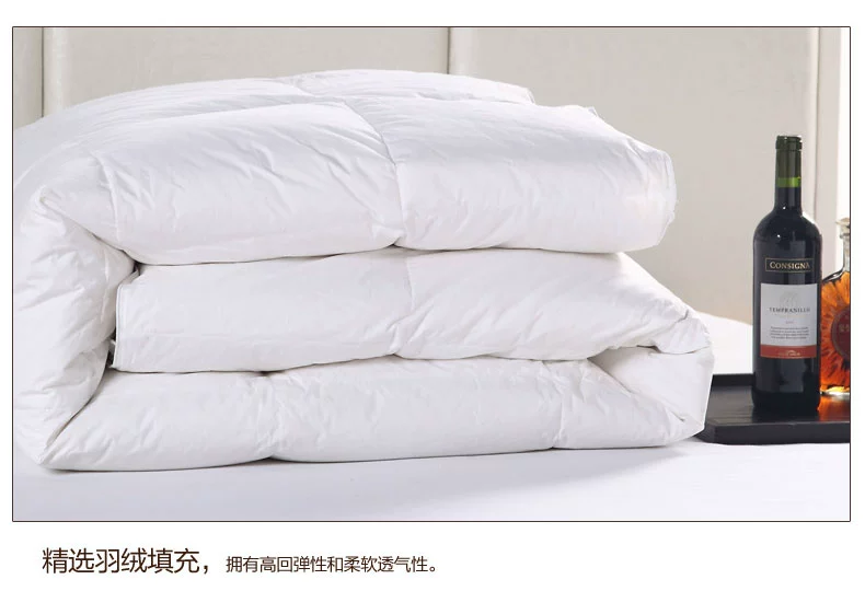 Shefan five-star hotel supplies duck down quilts, down quilt cores, thickened warm quilts pic 22