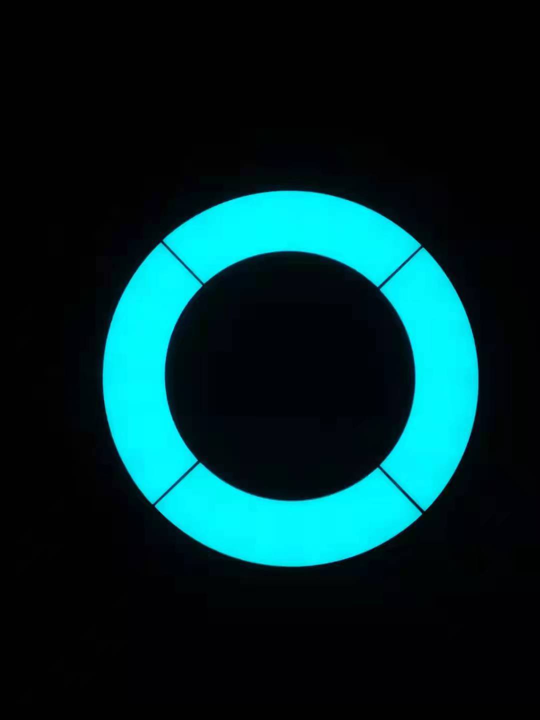 Smartphone APP splicing lights, freely spliced module lights, trapezoidal modules, circular lights, LED decorative lights pic 7