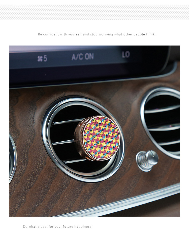 车载汽车出风口香薰 锌合金原创车用内饰用品摆件香薰夹车载香薰详情9